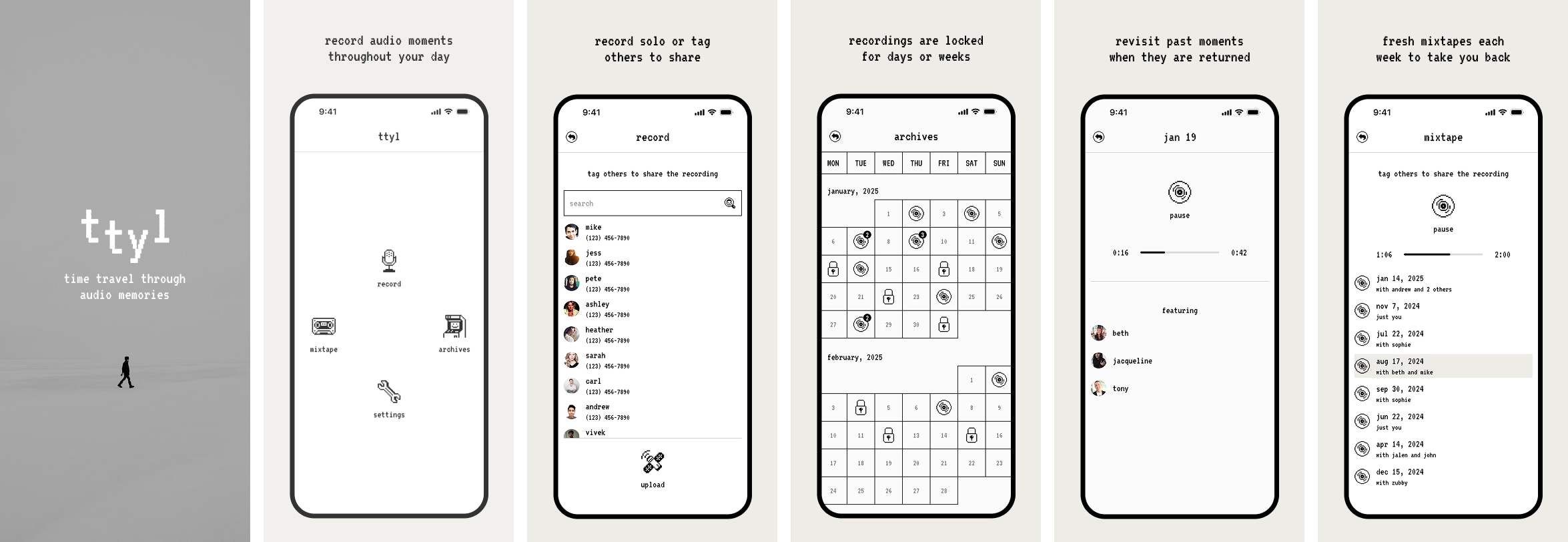 The v1 of the iOS app.