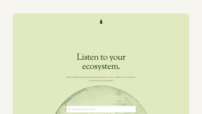 Agentic representation for ecosystems